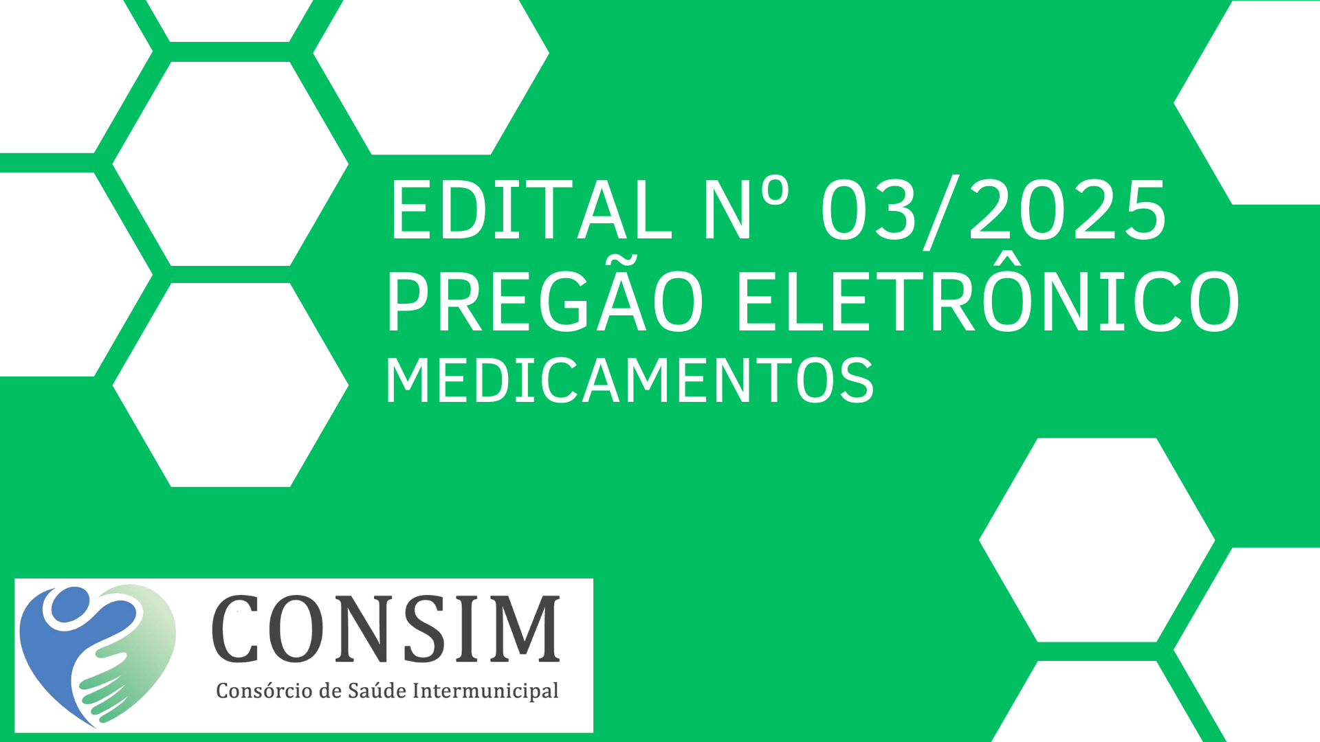 Edital de Pregão Eletrônico Nº 03/2025