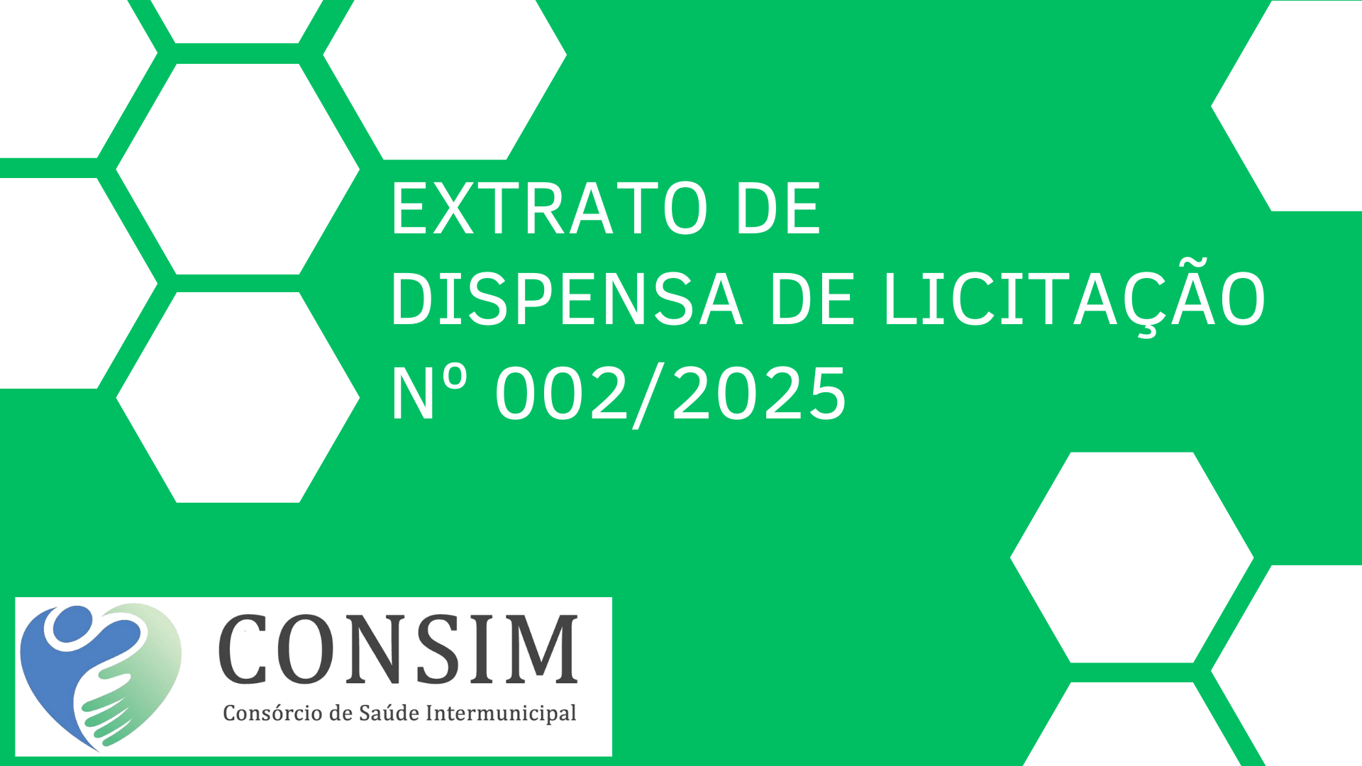 Extrato de Dispensa de Licitação