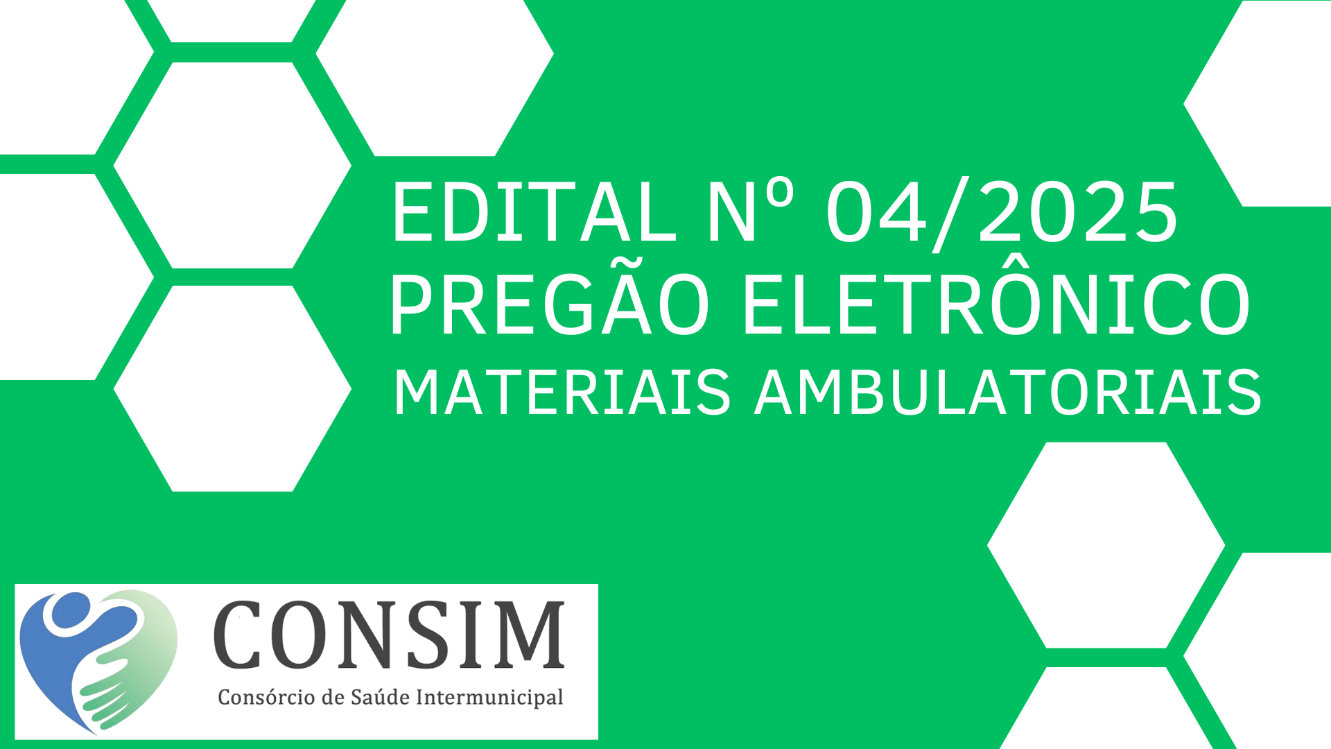 Edital de Pregão Eletrônico Nº 04/2025