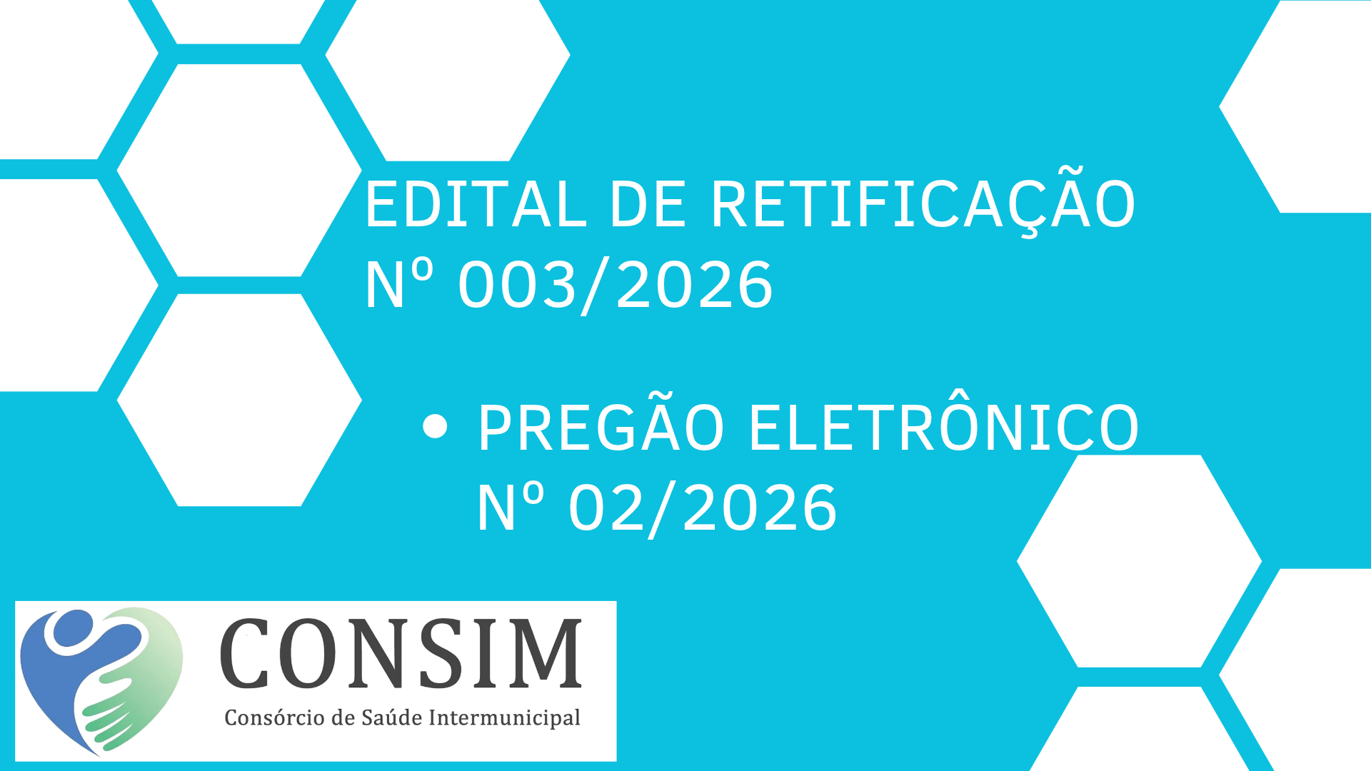 Edital de Retificação Nº 003/2026